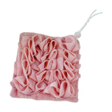 Maxbell Bath Sponge Quick Drying Breathable Shower Ball for Women Men Deep Cleansing pink