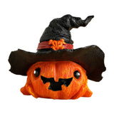 Maxbell Halloween Pumpkin Decoration Photo Props for Kitchen Living Room Dining Room Black 7x7x6.3cm