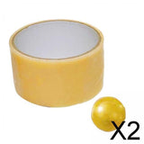 Maxbell 2xDecompression Sticky Ball Tapes Relaxing Ornament Crafts for Game Adult Art