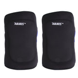 Maxbell 1 Pair Basketball Gym Sports Knee Support Brace Protector - Black Blue