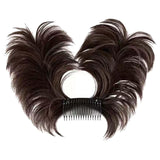 Maxbell 2xWomen Messy Bun Hairpieces Headdress for All Hair Types Long Hair Curly Hair Style C