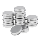 Maxbell 20pcs 15/25ml Aluminium Lip Balm Tin Pot Cosmetic Cream Jar Bottle Container