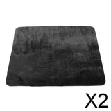Maxbell 2xProfessional Poker Pad Coin Card Mat Magic Props Tricks Accessorie Black