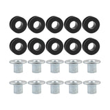 Maxbell 20 Pieces Shock Absorber Bush Bushing Grommets Damping Kit for Kawasaki