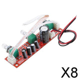 Maxbell 8xNE5532 Preamp Preamplifier Tone Board 2 Channel Bass Treble Volume Control