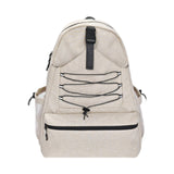 Maxbell Tennis Racket Bag Backpack Portable Daypack for Home Gym Backpacking Workout Beige