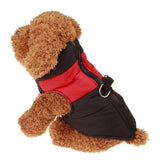 Maxbell Maxbell Dog Winter Warm Coat Vest Waterproof Jacket Down Vest Puppy Clothes  Red S