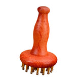 Maxbell Wooden Massage Body Brush Handheld Guasha Scraping Brush for Thigh Legs Neck