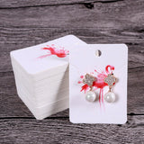 Maxbell 4x5*7 cm Color Printing Creative Earring Packaging Cards Flamingos