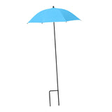 Maxbell Plant Umbrella Canopy Reusable Multifunctional Sturdy 20 inch Sun Protection Blue