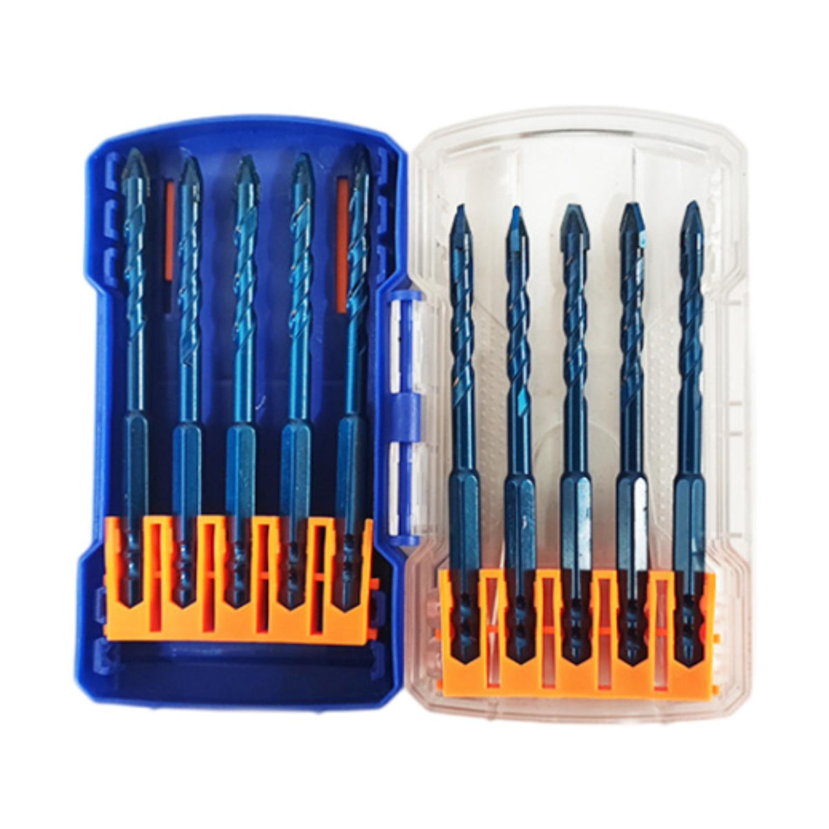 Maxbell Crooked Head Eccentric Drill Bit Set Quick Wear Resistant Alloy for Concrete 10pcs 6mm