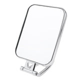 Maxbell Maxbell Durable Makeup Mirror Dormitory Bathroom Square Free-Standing Mirrors Silver