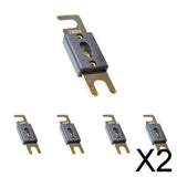 Maxbell 2x5 Pieces ANL 200 Amp 200A Car Audio Fuse Kit Circuit Breaker