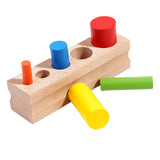 Maxbell Cylinder Kids Sensory Wood Toys Sensory Play Cylinder Educational Toys