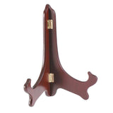Maxbell Wooden Folding Plate Display Easel Stand Photo Holder Fits 4" to 14" #6 - Aladdin Shoppers