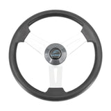 Maxbell Generic Boat Steering Wheel 3 Spoke for Sea Vessels Pontoons Speedboats