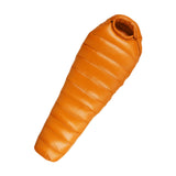 Maxbell Mummy Sleeping Bag Adults Backpacking Comfort Goose Down Camping Sleeping Bag Orange Yellow