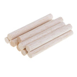 Maxbell 30Pieces Balsa Wood Round Sticks 11mm Diameter for Woodworking Supply Crafts