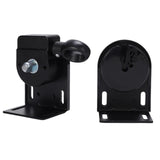 Maxbell Exterior Sun Shades Mounting Brackets Backyard Deck Patio Cordless Crank Kit Black