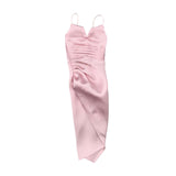 Maxbell 1/6 Scale Female Clothes Doll Outfit Costume Sleeveless Club Night Out Dress Pink