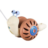 Maxbell Animal Pull Along Toy Cute Push and Pull Toy for Ages 1 Year Olds Boys Girls