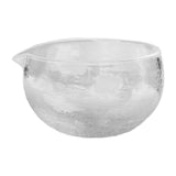Maxbell Matcha Bowl with Spout Ceremonial Matcha Chawan for Cold Brew Cold/Hot Water Clear