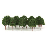 Maxbell 11x20 Dark Green Model Tree N Scale Train Layout Wargame Scenery Diorama 7.5cm