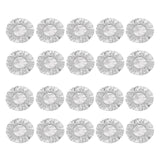 Maxbell Aluminum Foil Bowl Cover Kitchen Tools Food Wrap for Camping Picnics Kitchen 20Pcs