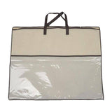Maxbell Clothing Organizer with Zipper Blanket Storage Bag for Clothes Pillows Sheet 55x55cm