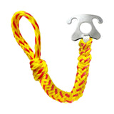Maxbell Boat Tow Rope Easy to Use Tow Harness for Wakeboard Boating Tubing Connector Yellow and Red