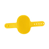 Maxbell Pet Grooming Brush Tool Silicone Cat Grooming Massage for Indoor Cats Kitten Yellow