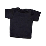 Maxbell 1/6 Scale Figure Doll Clothes T-shirt for 12 inch Male Female Action Figures Black