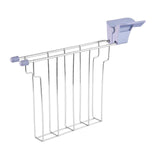 Maxbell Bread Loaf Slice Holder Practical Griddle Warming Rack for Roasting Grilling grey