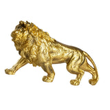 Maxbell Lion Statue Crafts Birthday Gift Animal Sculpture for Bedroom Indoor Desktop