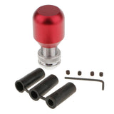 Maxbell Universal Aluminum Alloy Car Gear Stick Shift Knob - Rose Red