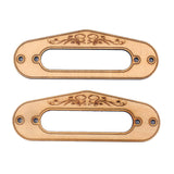 Maxbell Maple Wood Single Coil Pickup Mounting Ring for TL Guitar Parts Accessories