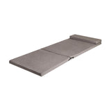 Maxbell Foldable Futon Mattress Ultralight Floor Mattress for Dormitory Tent Fishing gray