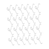 24x Brick Hangers Brick Hook Clips for Outdoor Hanging Fence Wall Decoration