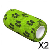 Maxbell 2xSelf Adhesive Bandage Cohesive Bandages Band Injury Breathable Vet Wrap Tape