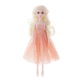 Maxbell Lovely 1/6 Girl Doll with Make up 12inch Princess Dolls Gifts Dot Dress