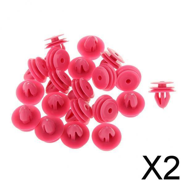 Maxbell 2x20pcs Trim Panel Clip Fastener Rivet Retainer Clips for Hyundai 82315-27000
