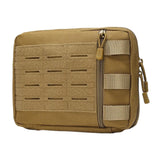 Maxbell Outdoor Utility Tool Pouch Medical Organizer Bag for Hiking Climbing Hunting Khaki