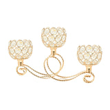 Maxbell Candelabra Candle Holder with 3 Arm Elegant for Home Decor Sturdy Decoration