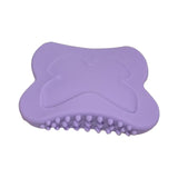 Maxbell Gua Sha Tool AntiSlip Portable Silicone Guasha Board for Traveling Women SPA Purple