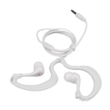 Maxbell 5x3.5mm Earhook Sport Waterproof Earphone Headphone for iPod MP3 Player White