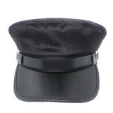 Newsboy Hat Adjustable 56-62cm Classic Pageboy Cap Travel Fashion for Adults Black Strap