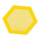 Maxbell Floating Bee Island Waterer Unique Bee Water Feeder for Outdoor Garden Decor yellow large