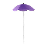 Maxbell Plant Umbrella for Outdoor Plants Sun Shade for Plants for Potted Flower Pot Purple