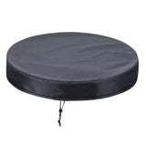 Maxbell Drum Cover for Protection Portable Waterproof for Backyard Factories Outdoor 85 cmx10 cm