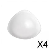 Maxbell 4xSilicone Bra Pad Removable Underwear Chest Pad for Swimsuit Female Sport Bra